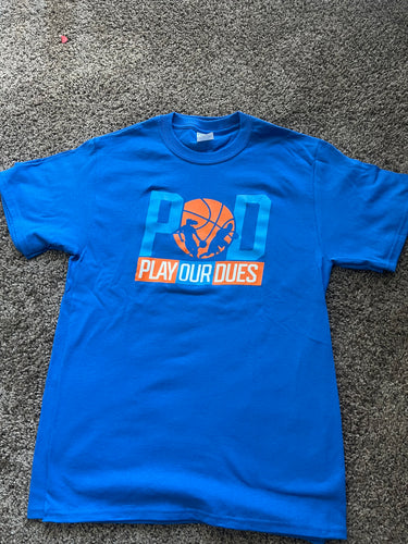 Short Sleeve T-shirt (Blue or Grey)